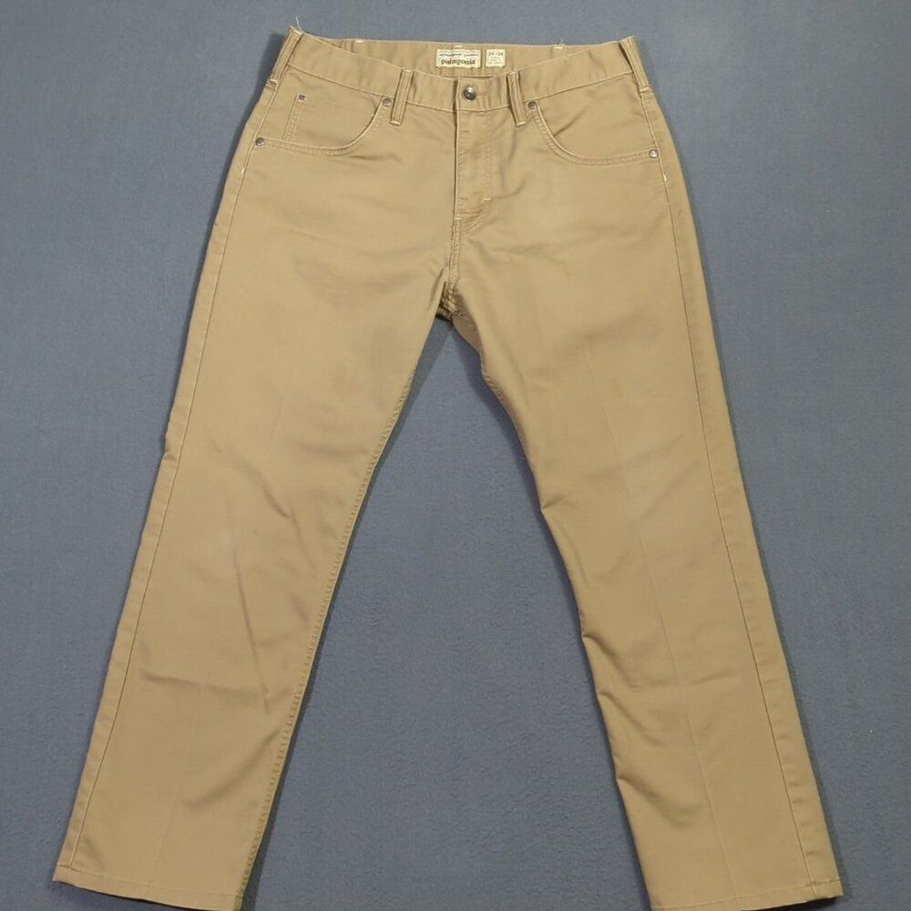 Patagonia Jeans Men's 34x30 Fits 32x28 Mojave Khaki Performance Twill Short